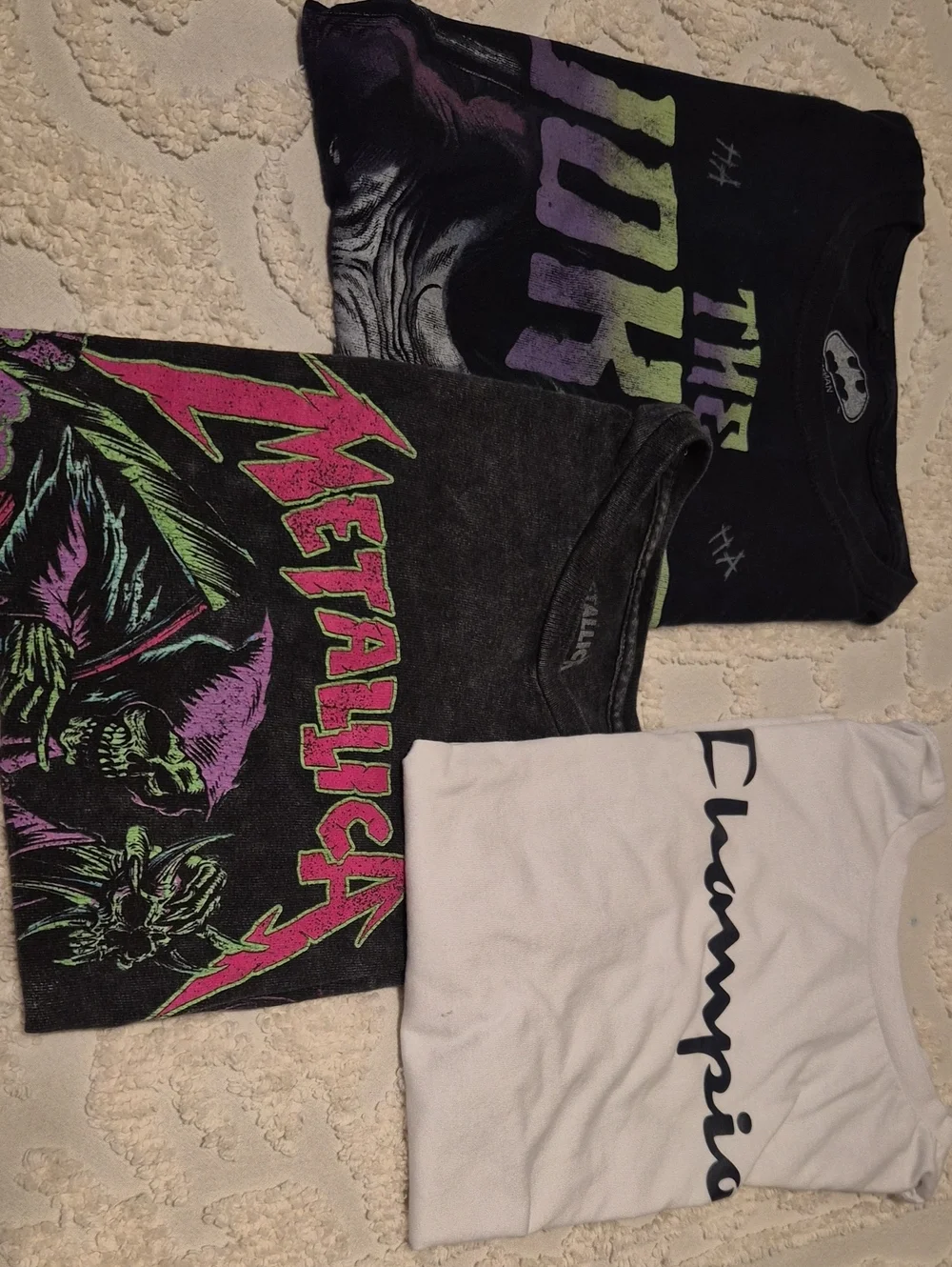 Boys' Athletic & Graphic Clothing Bundle - Size Large (Pristine Condition)